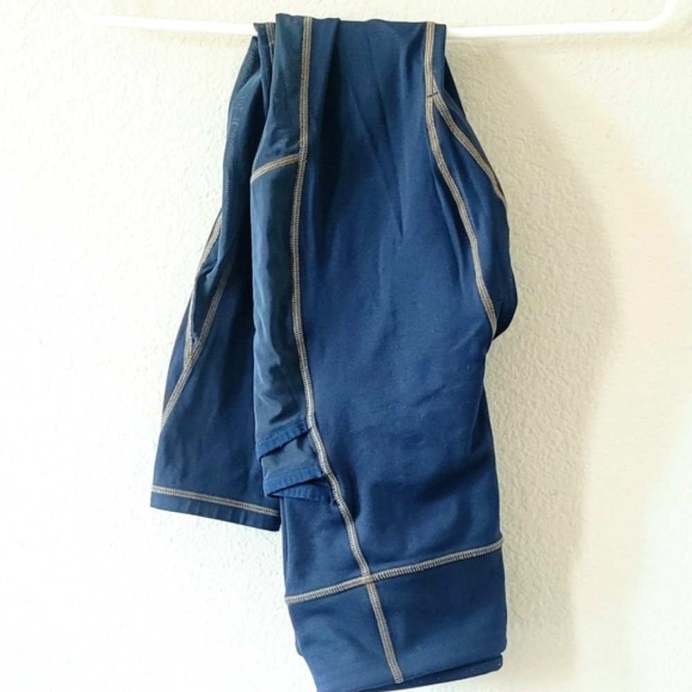 Teal Athletic Leggings with Pockets